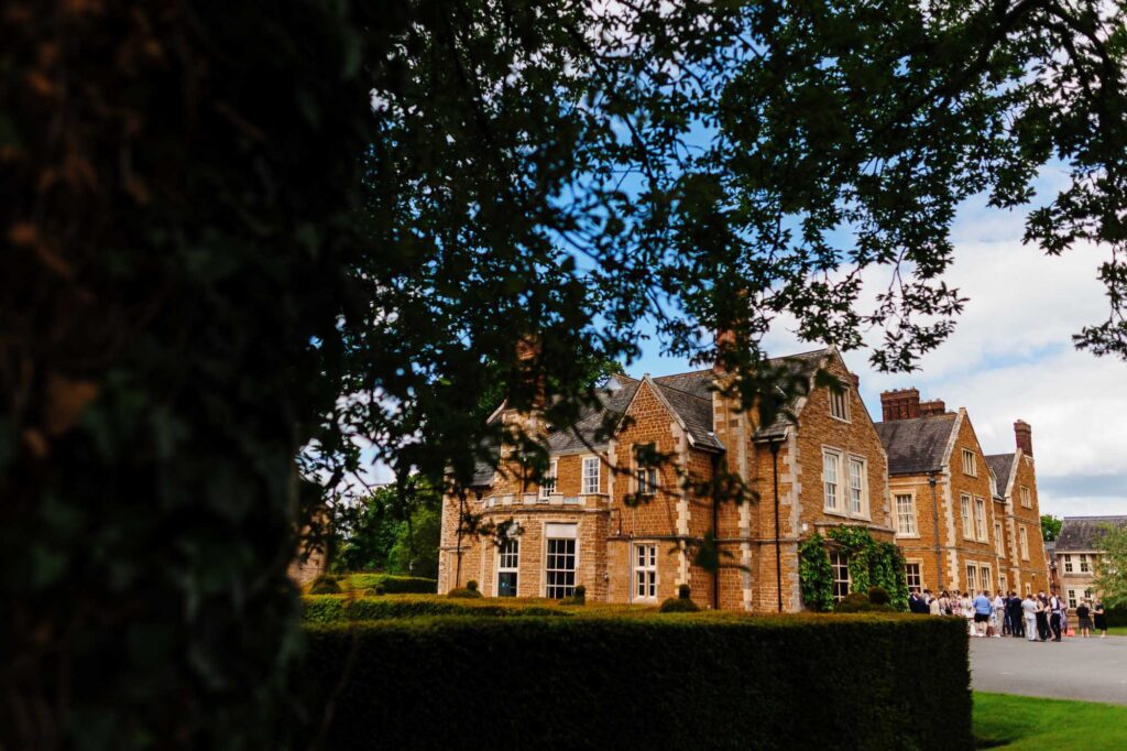 Elegant historic mansion venue for wedding ceremonies and receptions at BGS Weddings, surrounded by lush greenery and picturesque gardens.